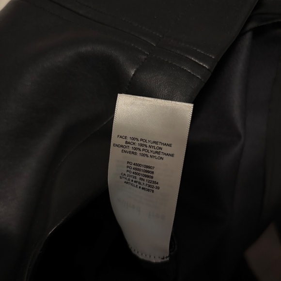 Aritzia Wilfred Pleather Skirt - Picture 5 of 5